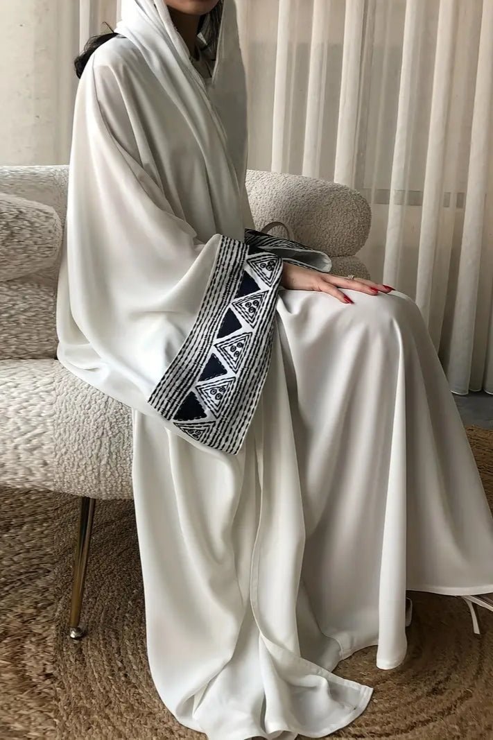 عباية فيروزة - حرير