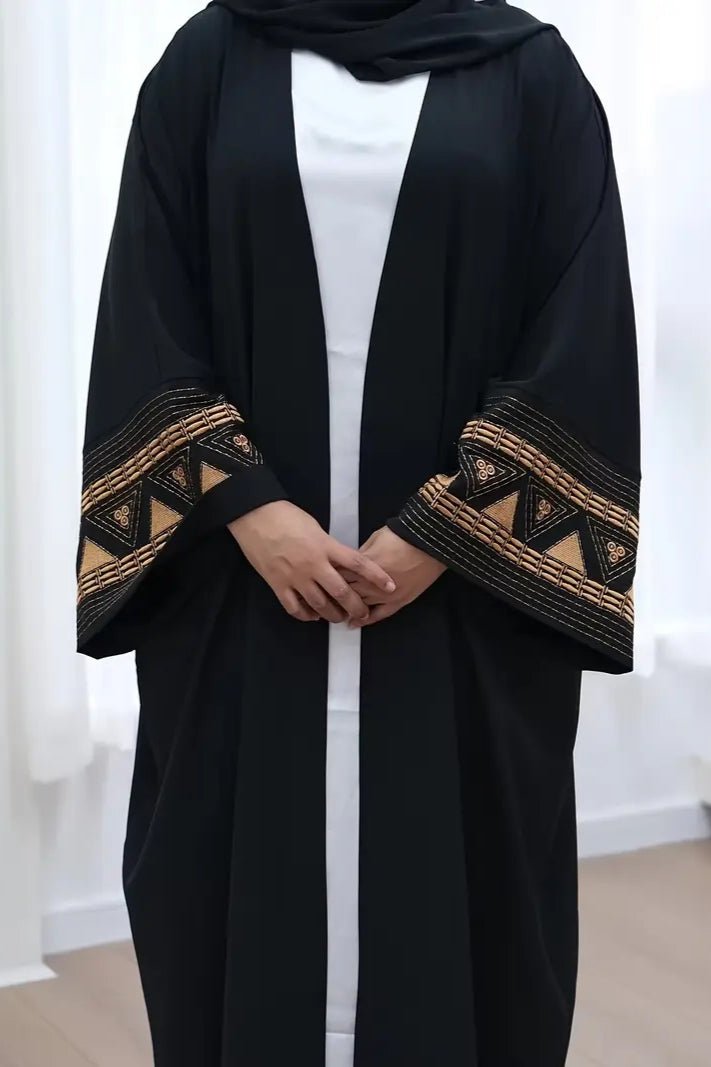 عباية فيروزة - حرير