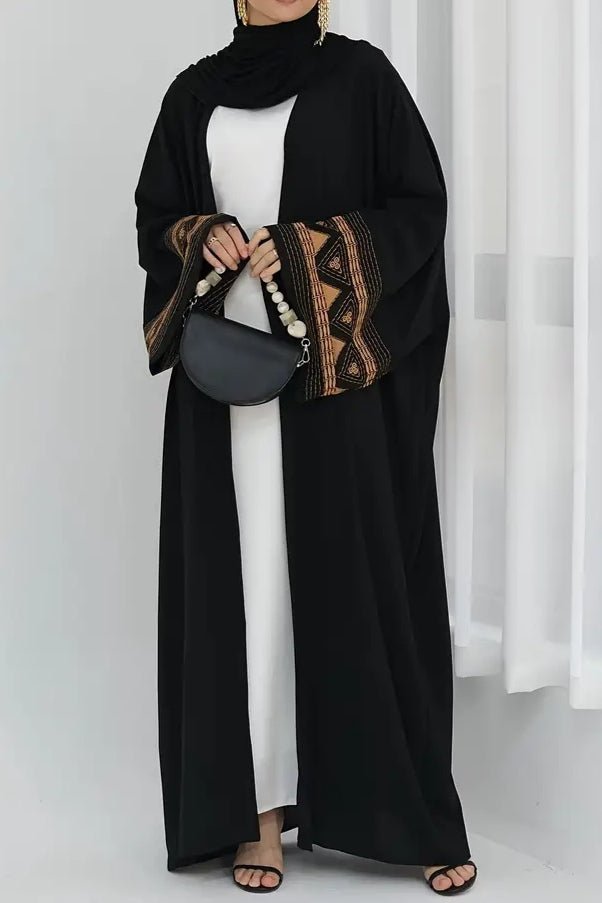 عباية فيروزة - حرير