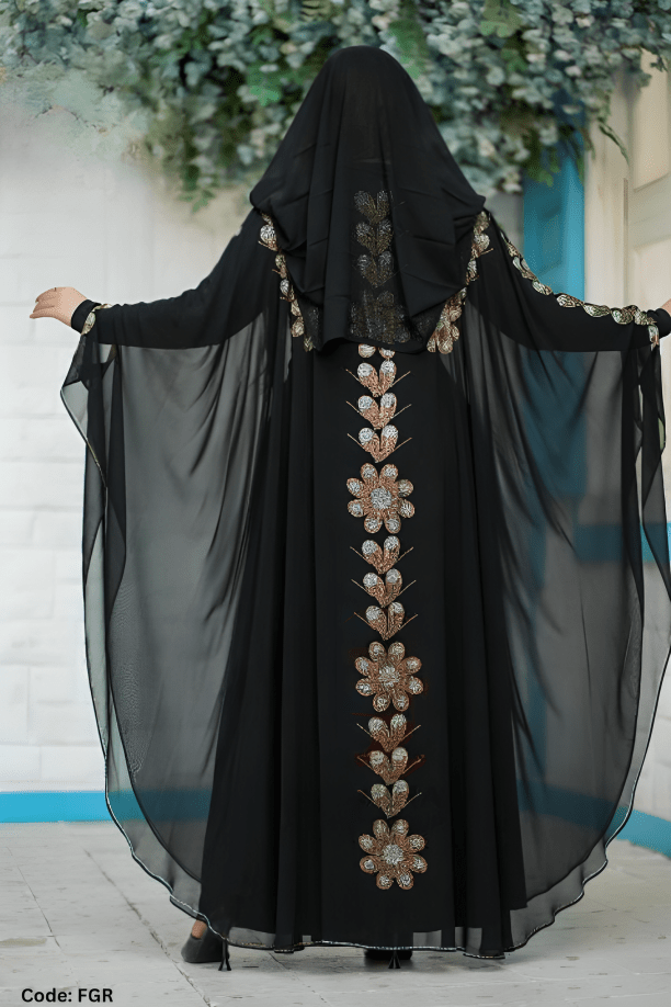 عباية هاجر - شيفون