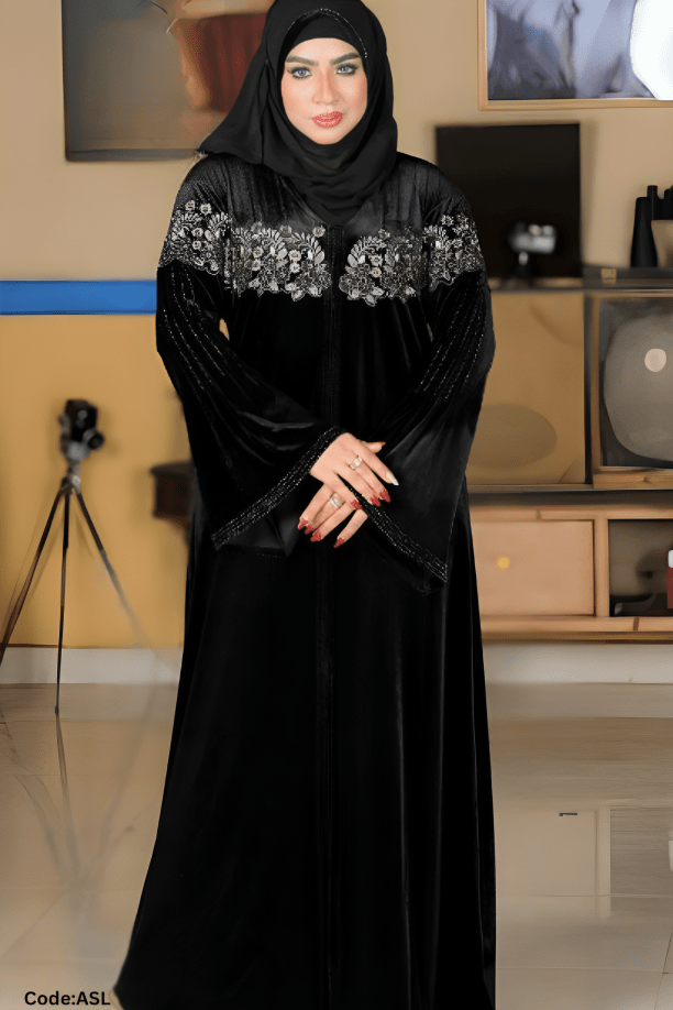 عباية حورية - حرير