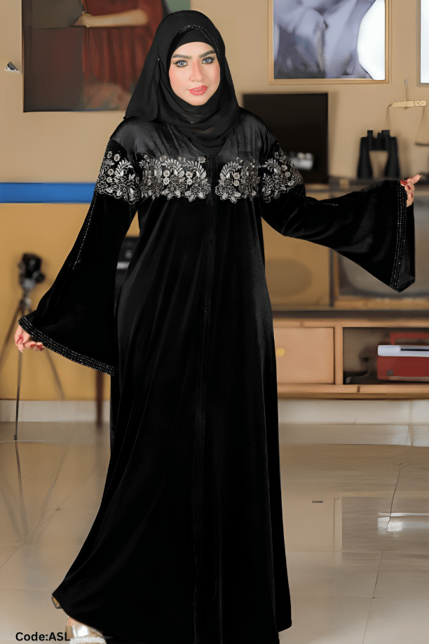 عباية حورية - حرير