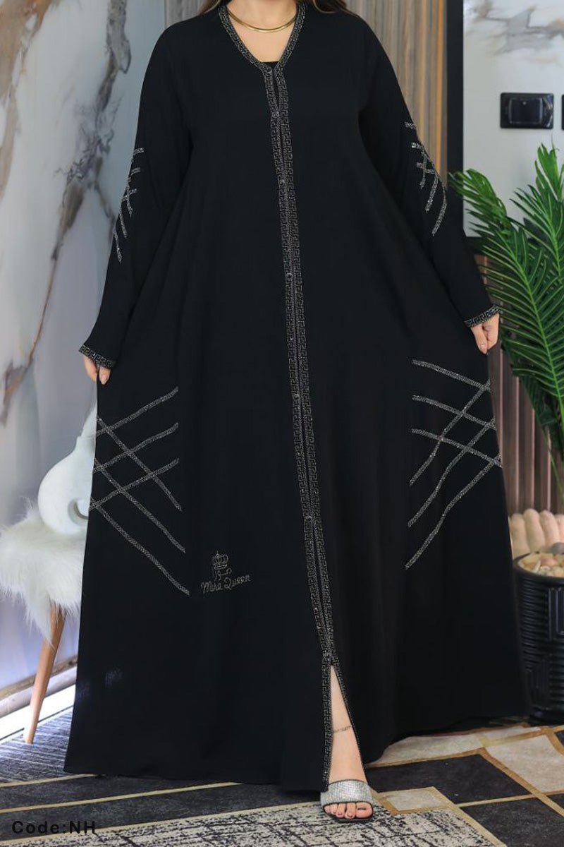 عباية خطوات - حرير