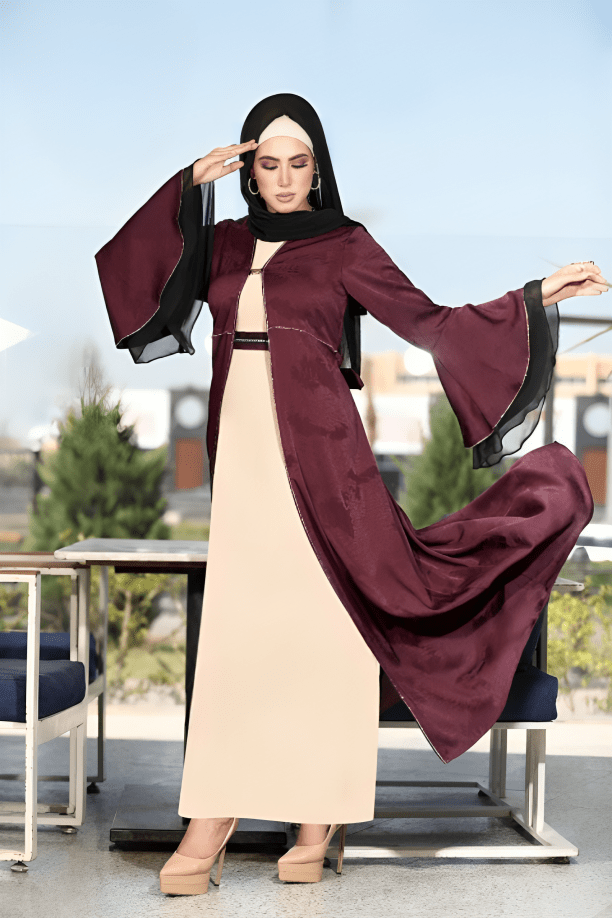 عباية ميمونه - حرير