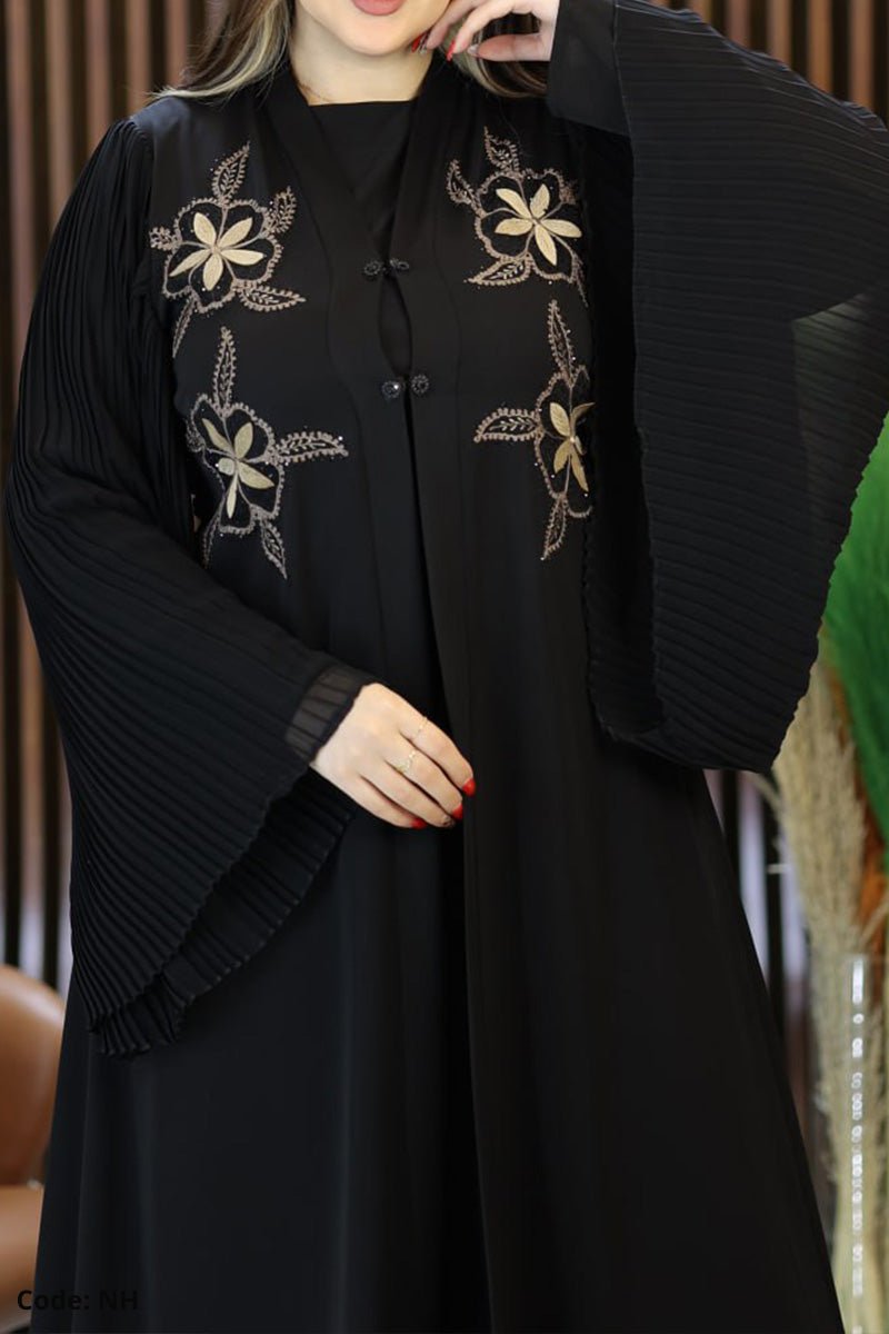 عباية مزهرة - حرير