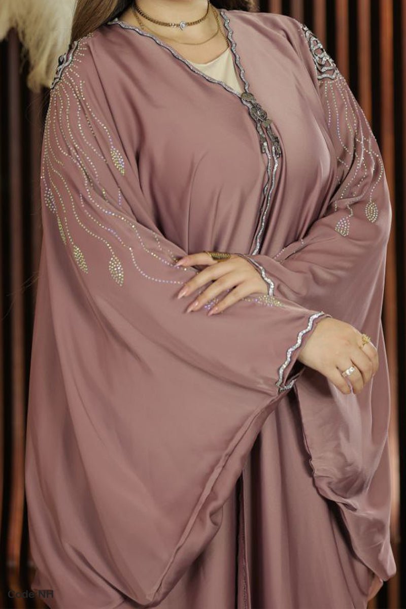 عباية مزهره - حرير