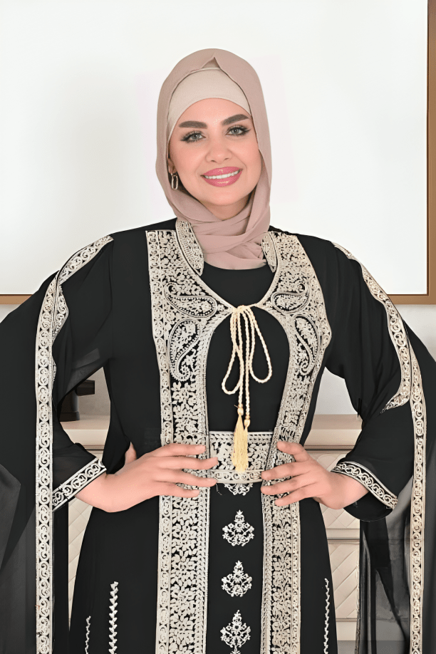 عباية نهال - حرير