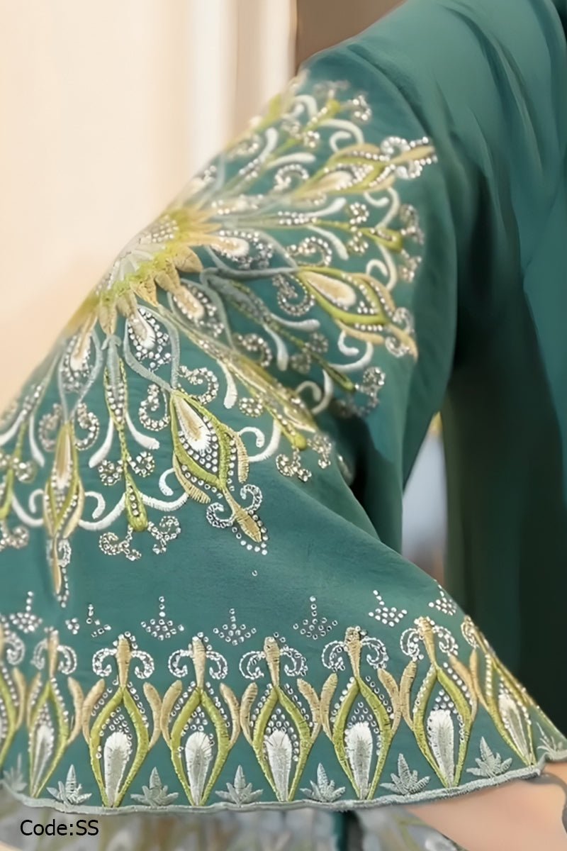 عباية نيلي - كتان