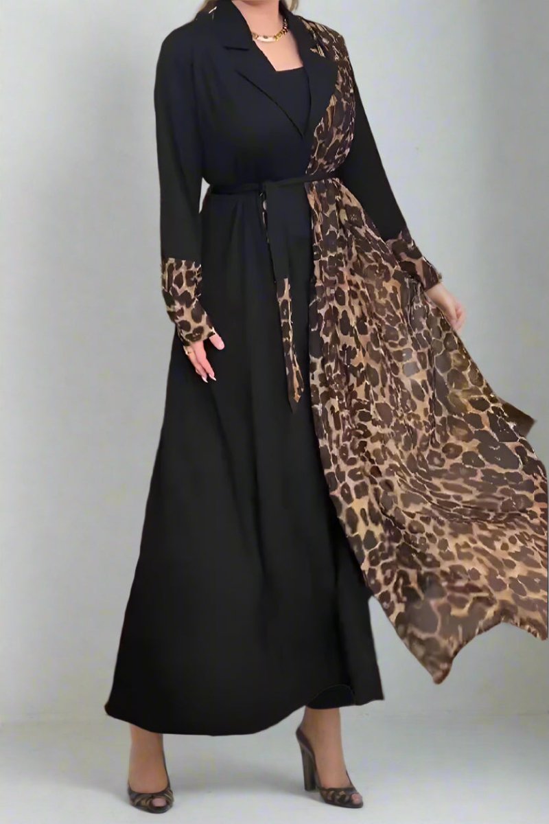 عباية وشاح - حرير