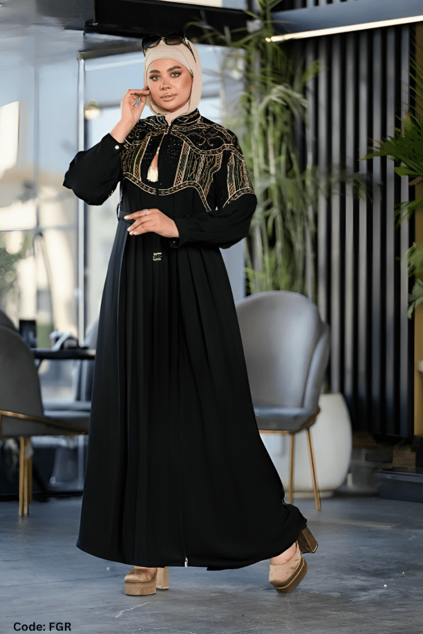 عباية رغدة - حرير