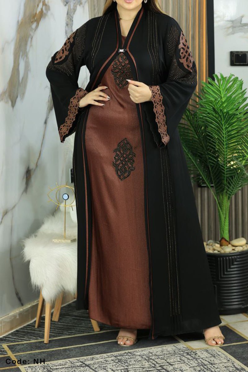 عباية رموز - حرير
