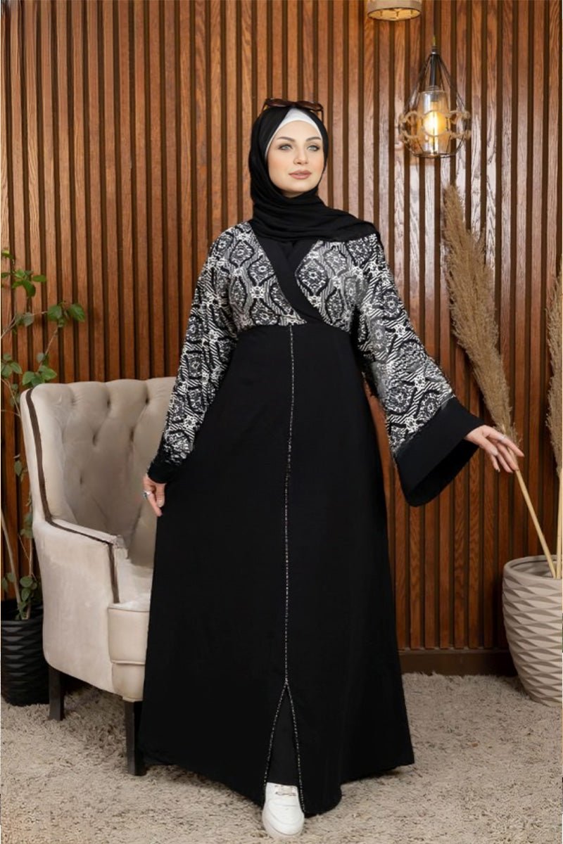 عباية رودينا - كريب سعودي