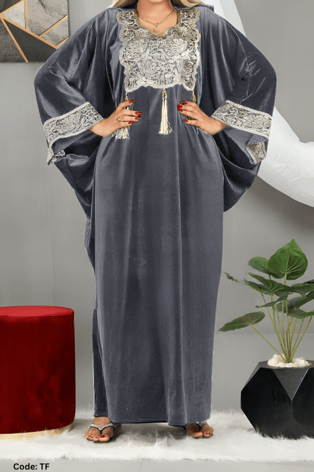 عباية روفيدة - قطيفة مخمل ناعم شتاء 2025