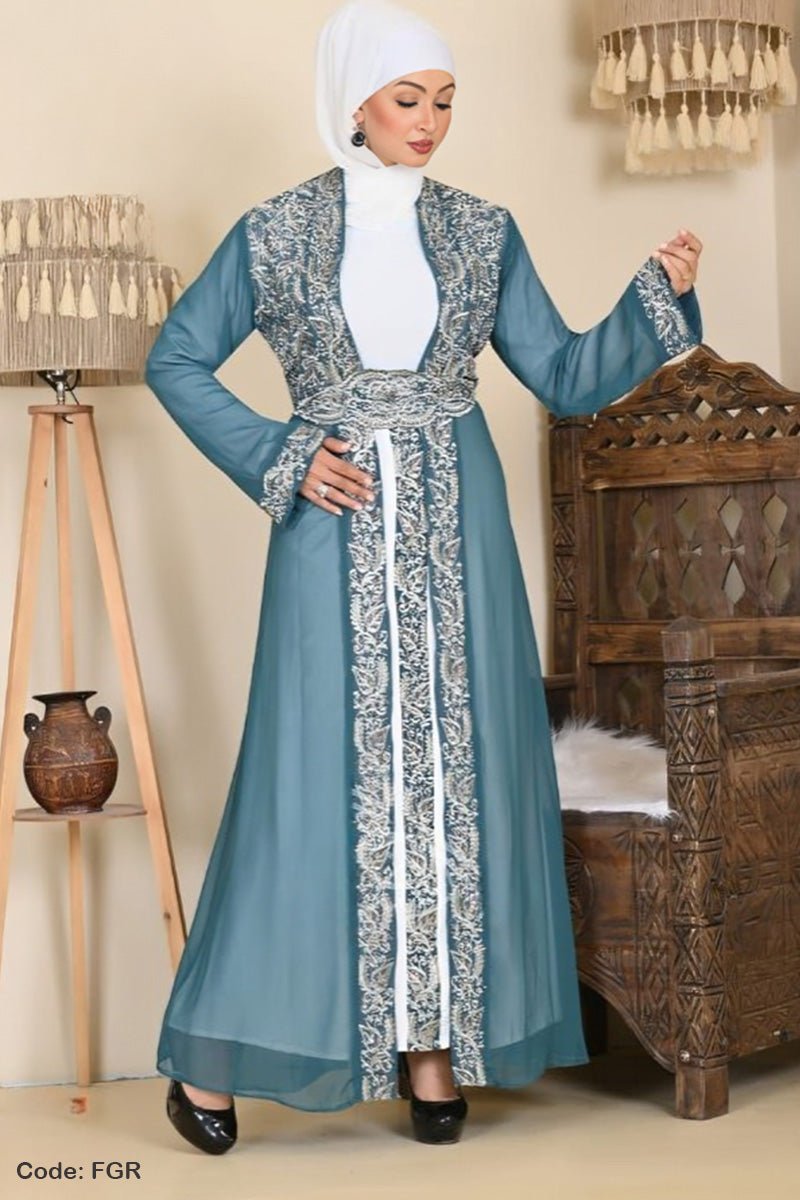 عباية رشيدة - حرير