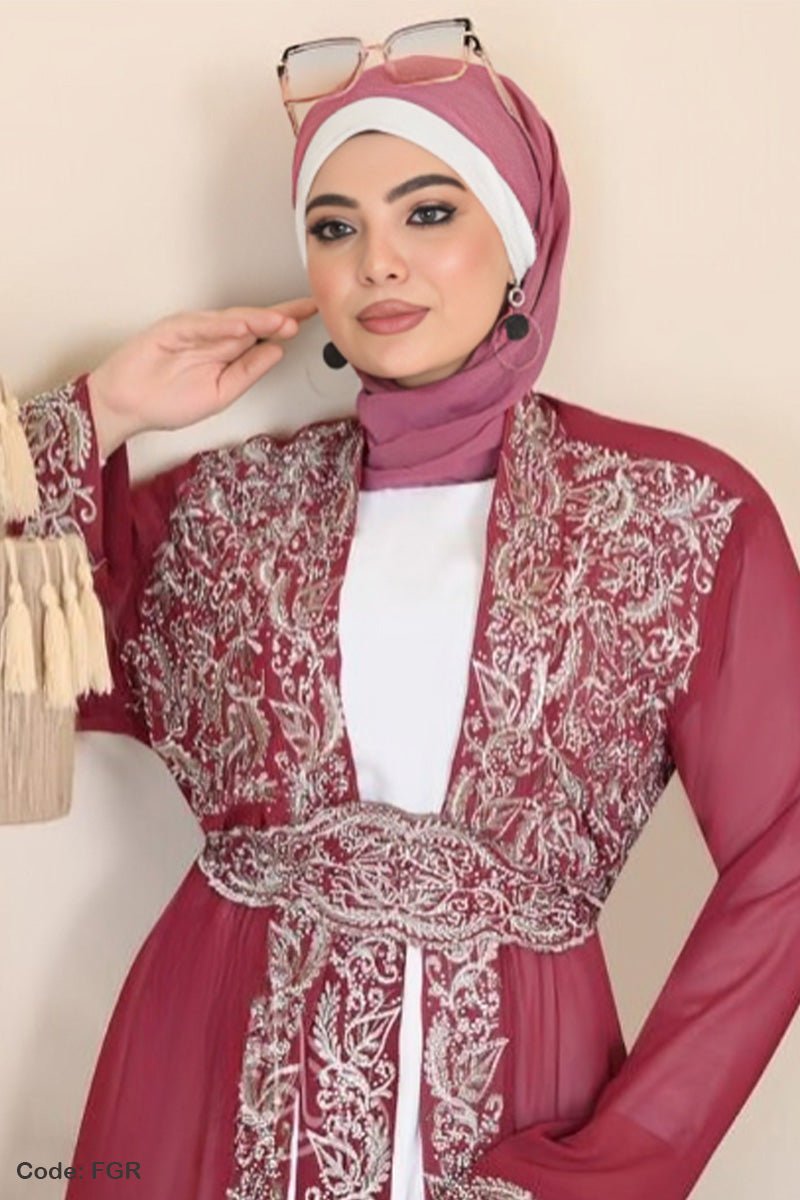 عباية رشيدة - حرير