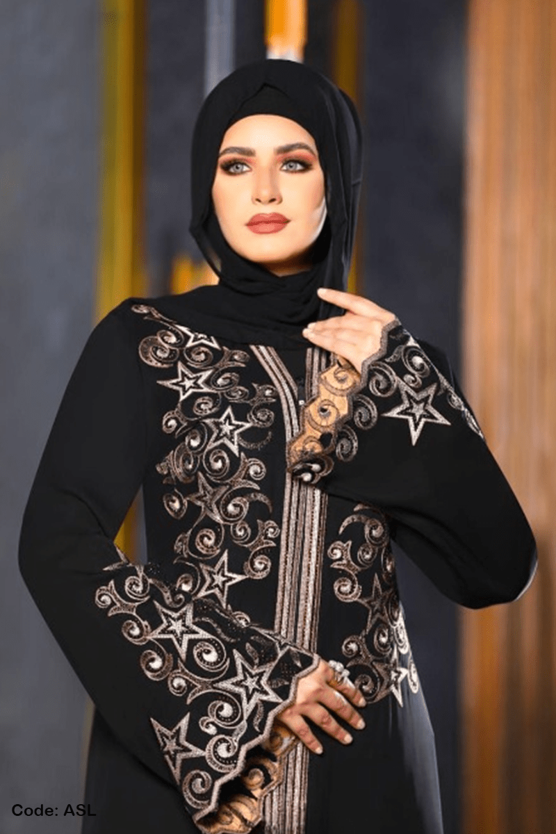 عباية سامية - حرير