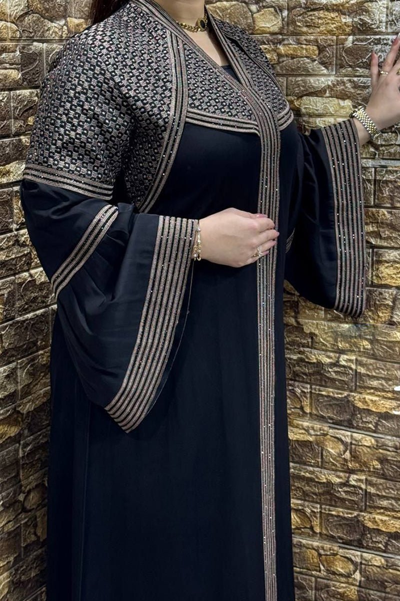 عباية سمراء - حرير