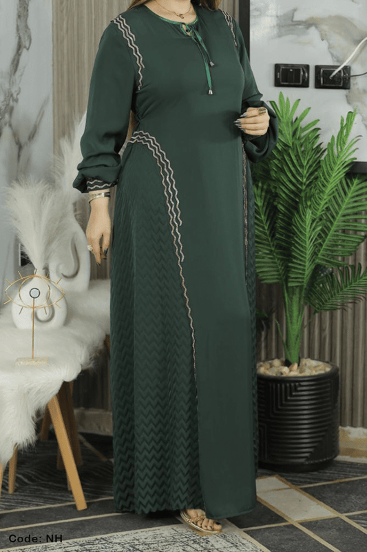 عباية سمراء - حرير