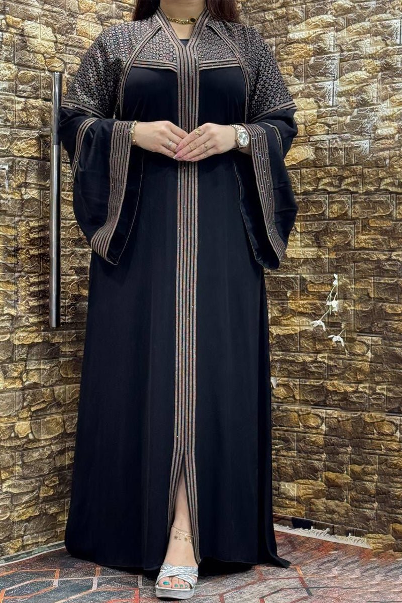عباية سمراء - حرير