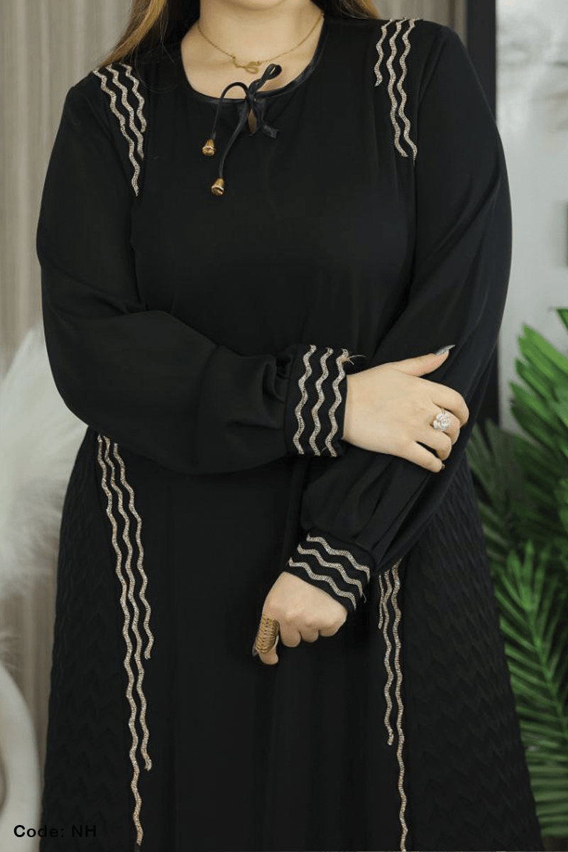 عباية سمراء - حرير