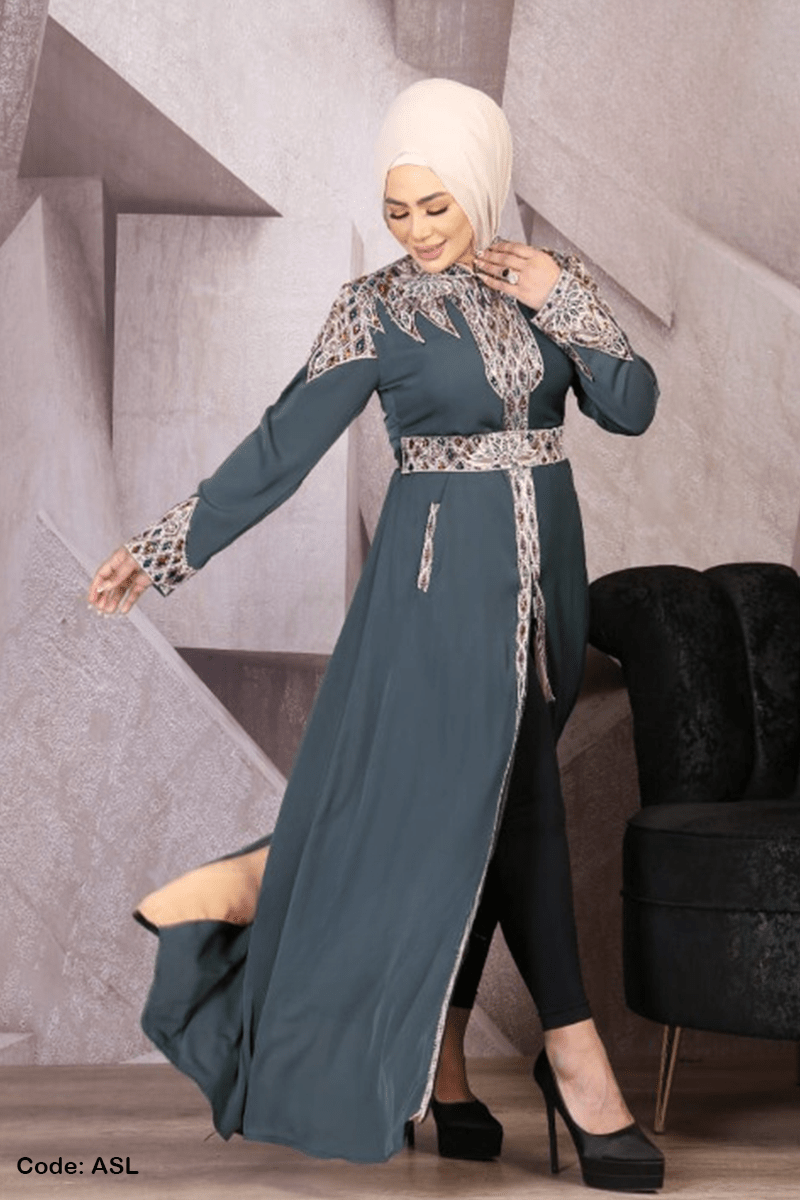 عباية تغريد - حرير