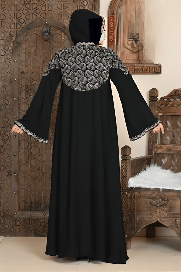 عباية يسرا - حرير