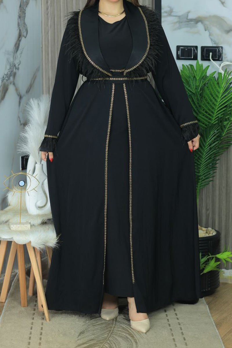 عباية زمردة - حرير