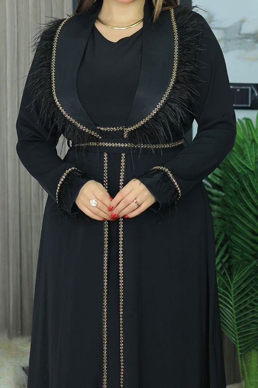 عباية زمردة - حرير