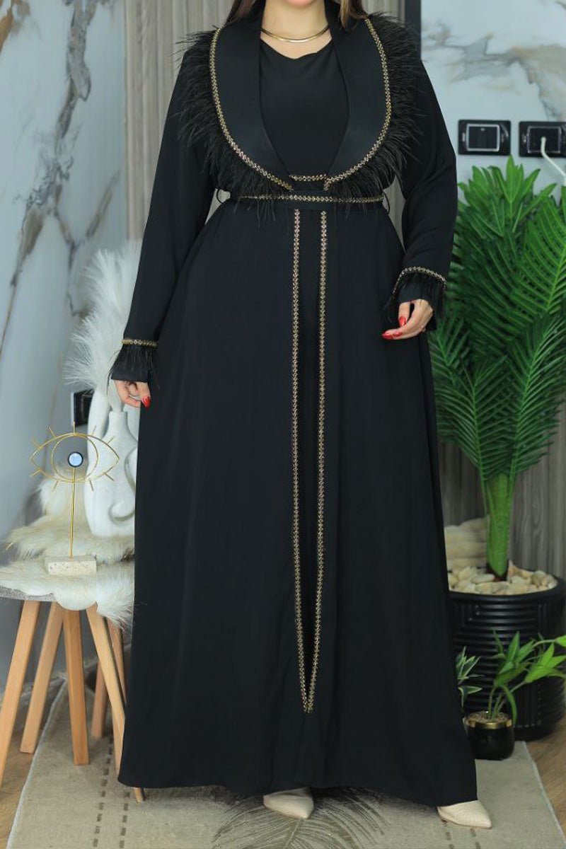 عباية زمردة - حرير