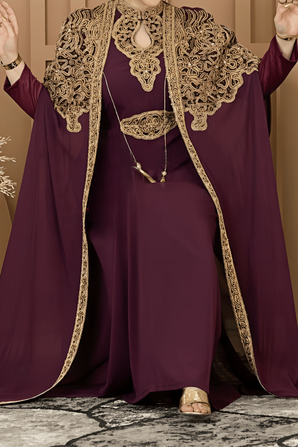 عباية زينة - شيفون