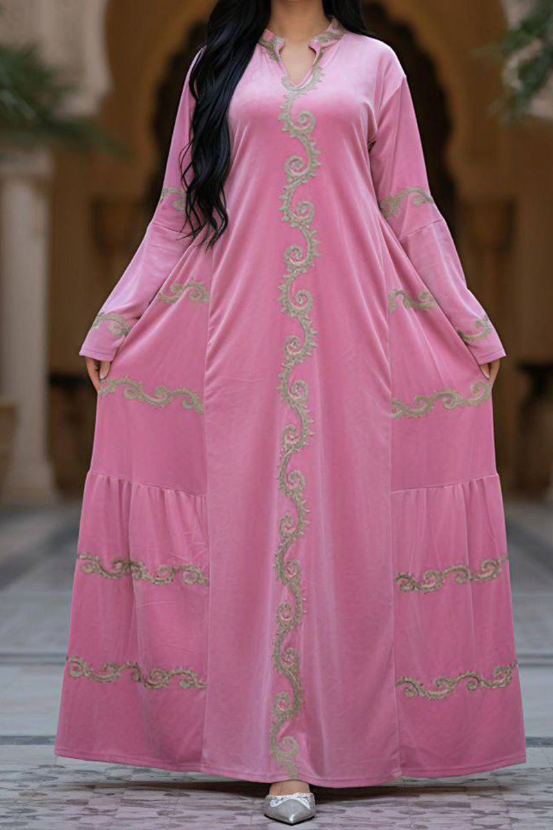 عباية هميس- قطيفة مخمل ناعم شتاء 2026