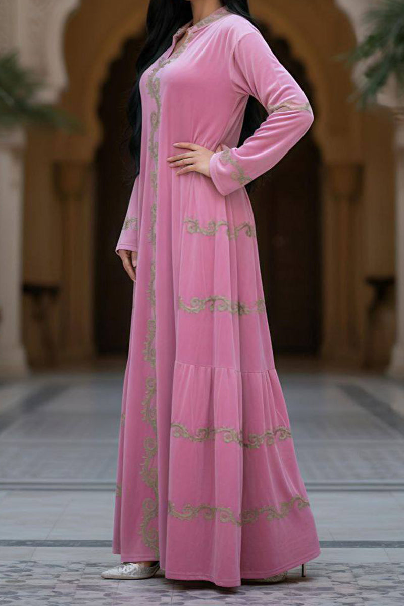 عباية هميس- قطيفة مخمل ناعم شتاء 2026