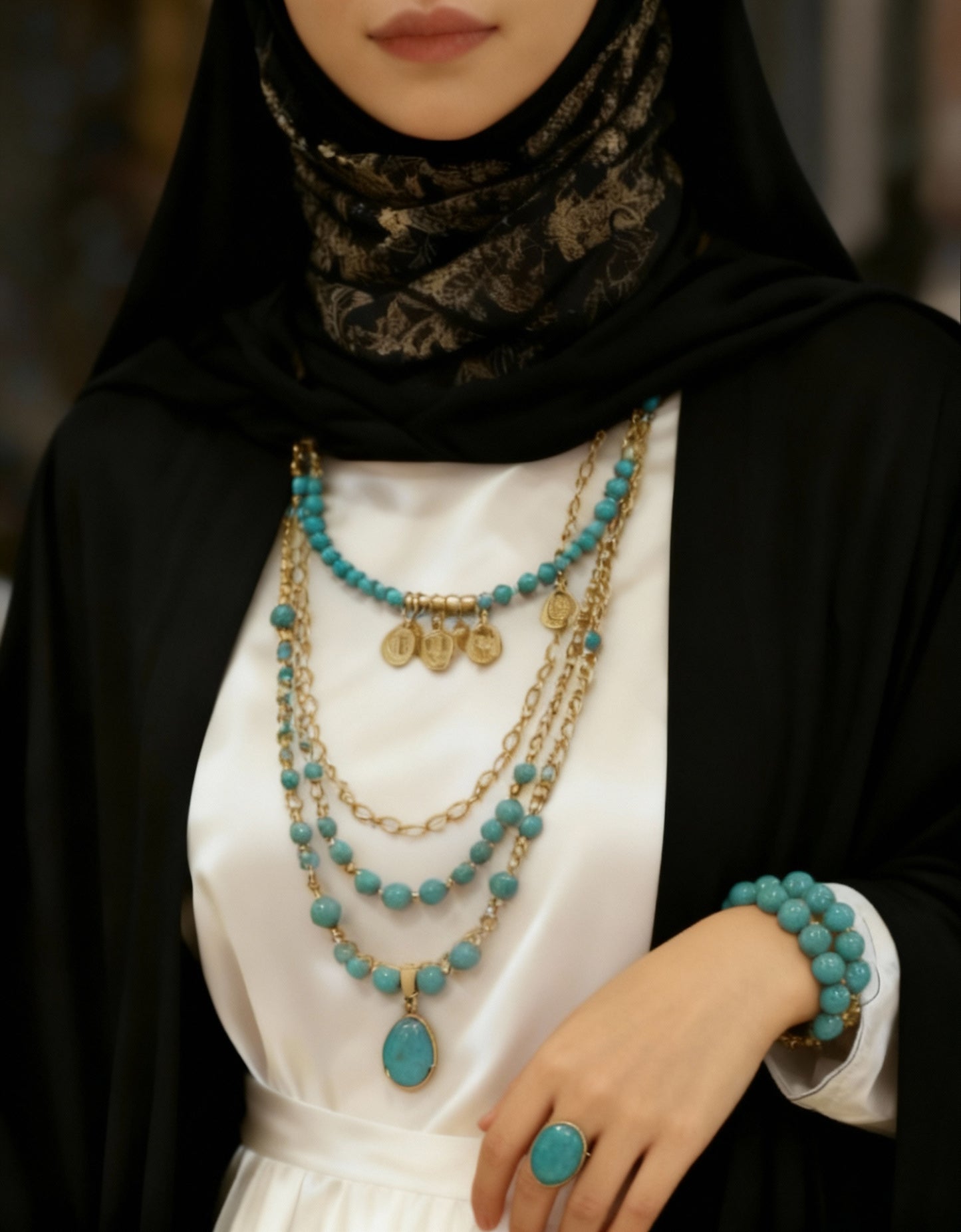 طقم فرح الفيروزي