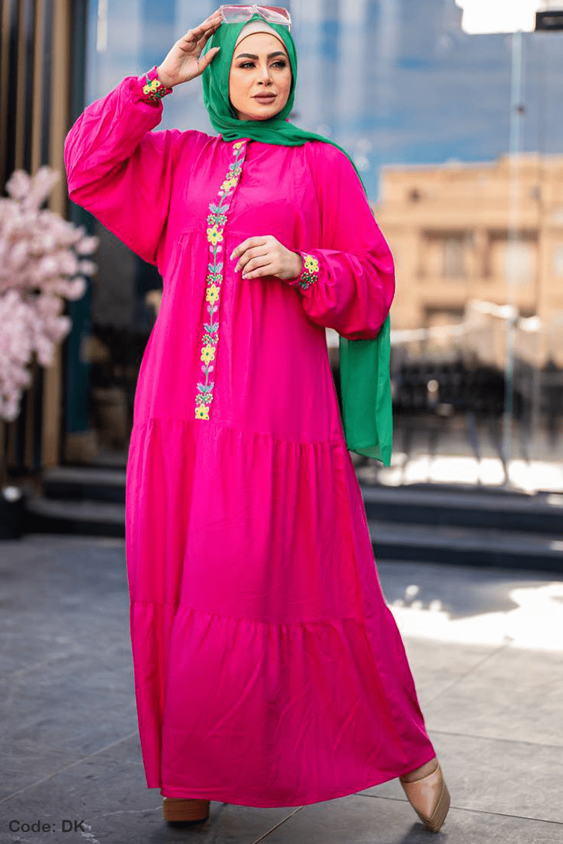 فستان عالية - قطن