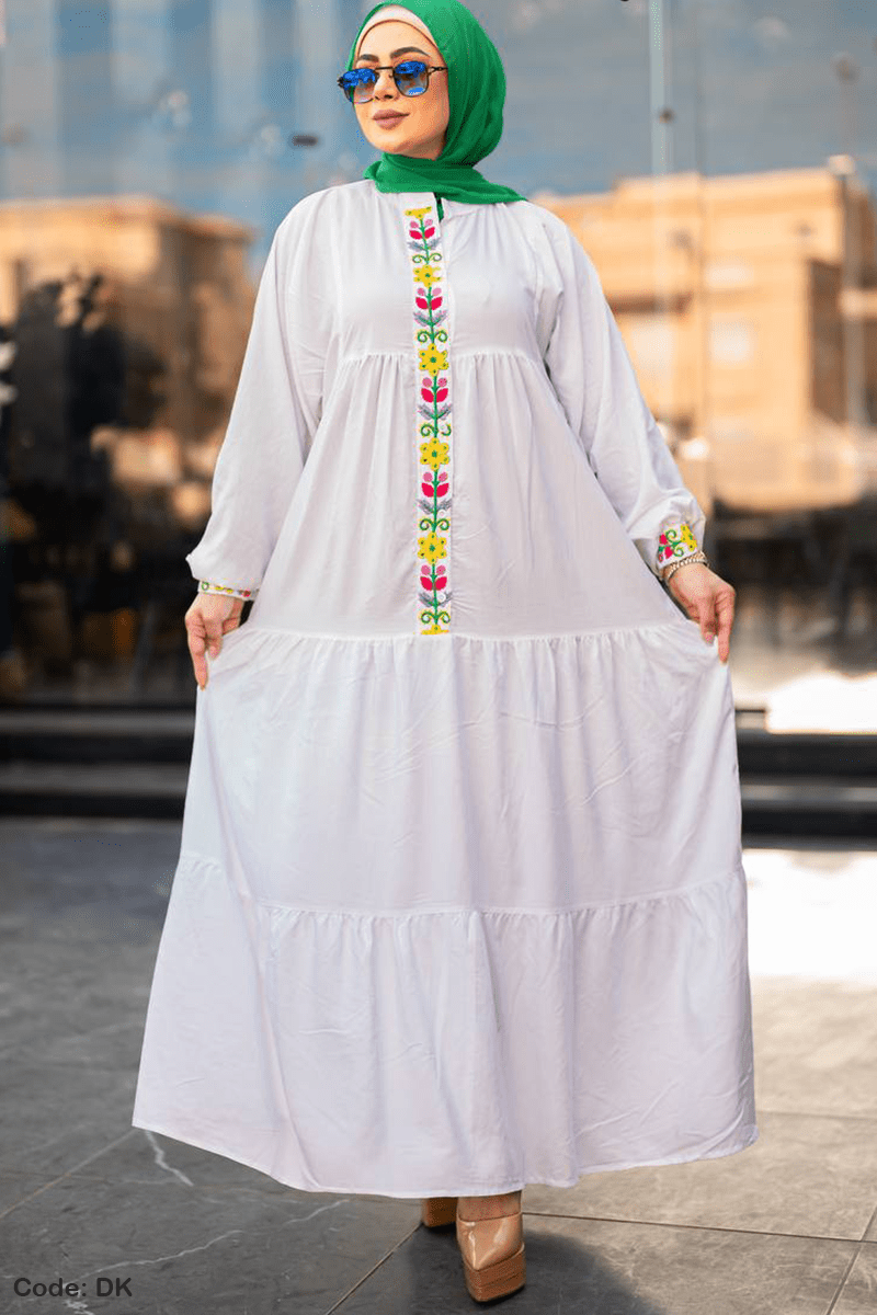 فستان عالية - قطن