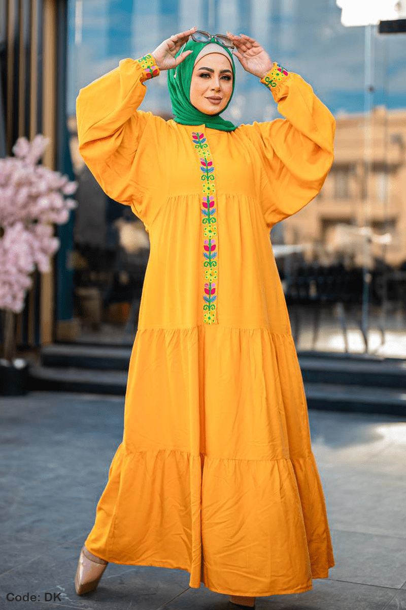 فستان عالية - قطن