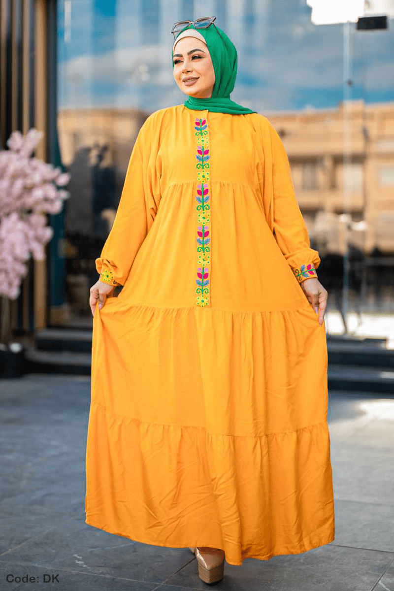 فستان عالية - قطن