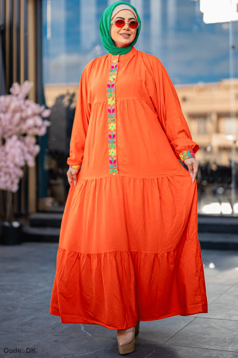 فستان عالية - قطن