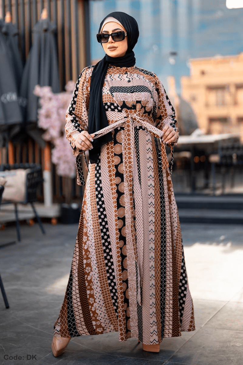 فستان غالية - قطن