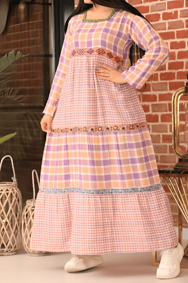 فستان غدير - كتان