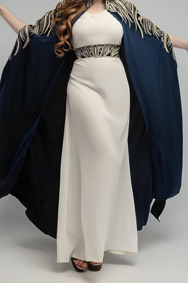 فستان كريمان - لازورد