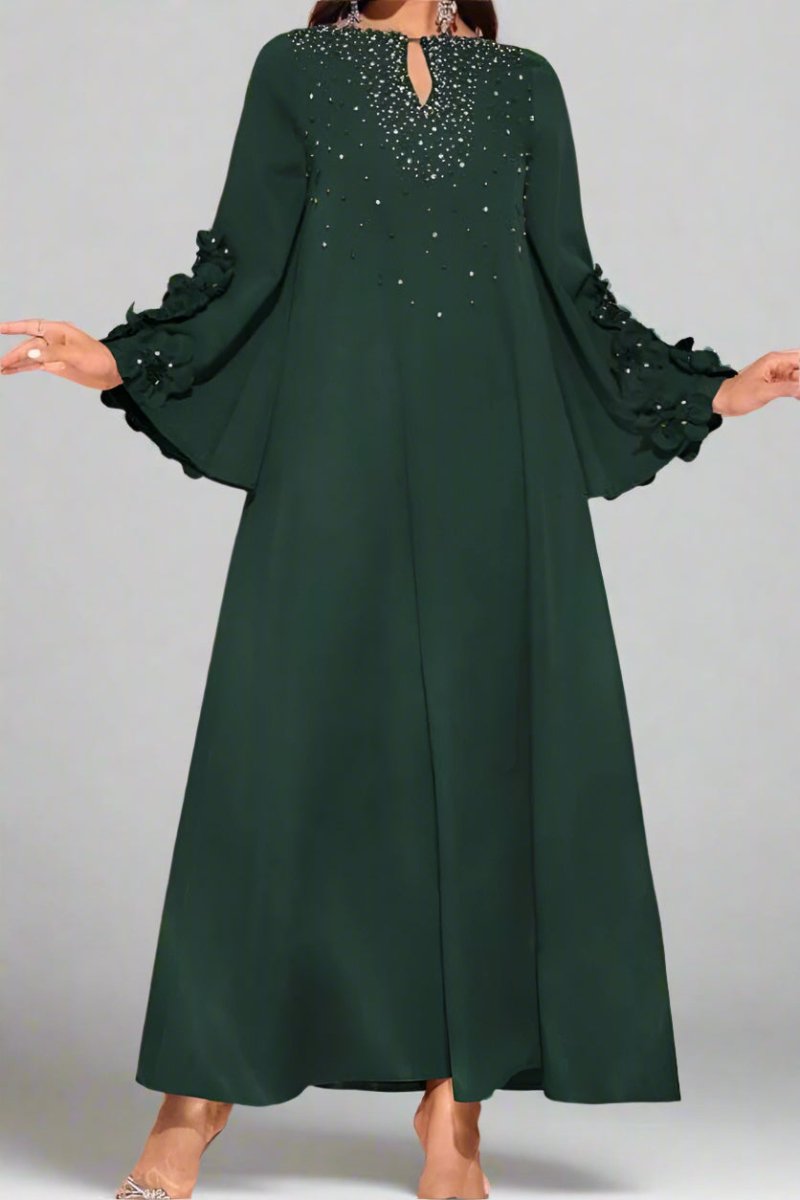 فستان لمسة - كريب