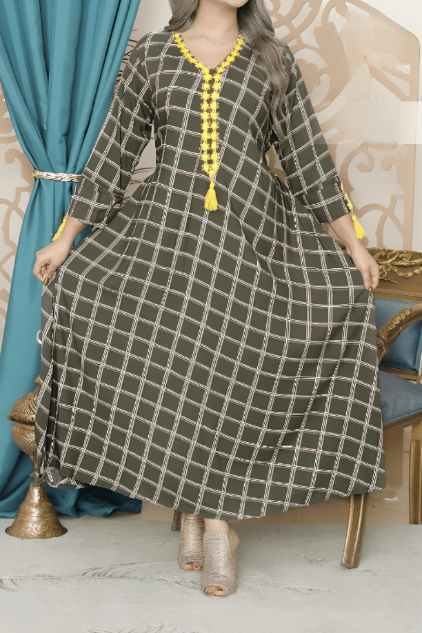فستان نعمه - قطن