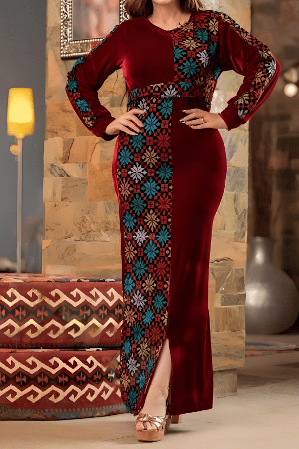 فستان نانسي - قطيفة