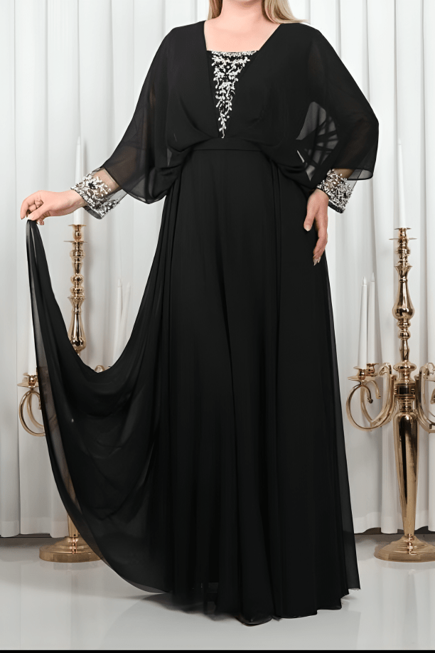 فستان نانسي - شيفون تركي