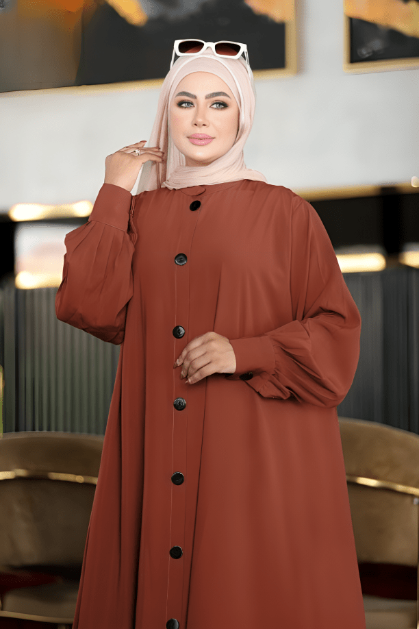 فستان نورهان - كريب