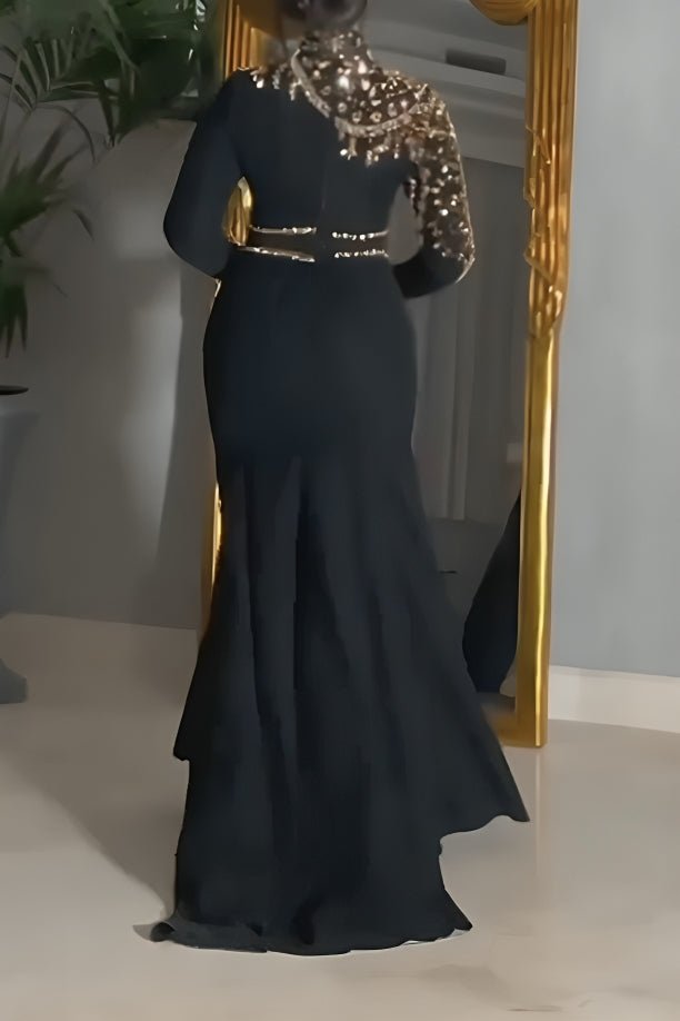 فستان سهرة شام - ليكرا
