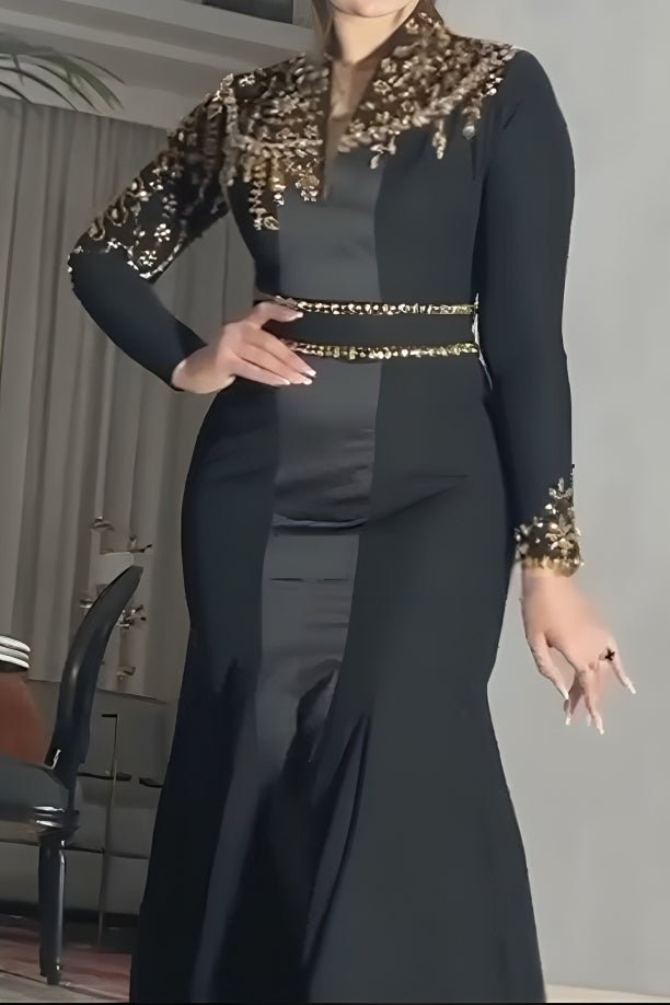 فستان سهرة شام - ليكرا