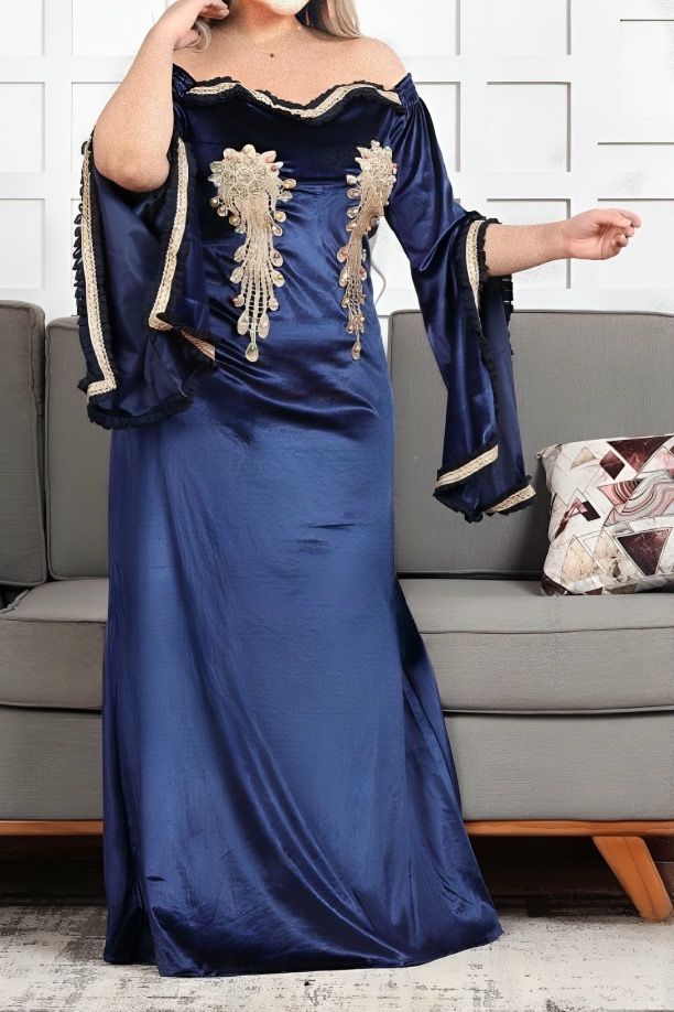 فستان سهيلة - قطيفة