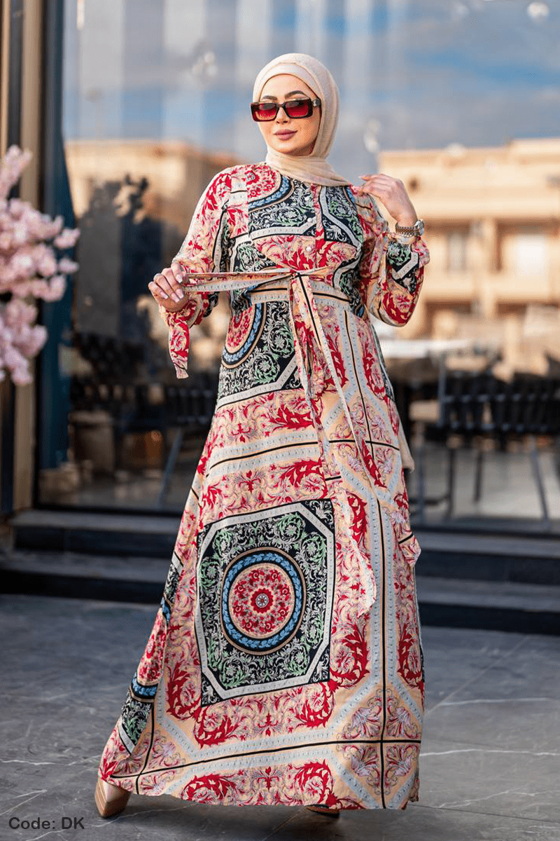 فستان سميرة - قطن